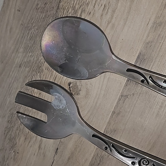 Lenox Large Serving Bowl With Utensils - Picture 4 of 14